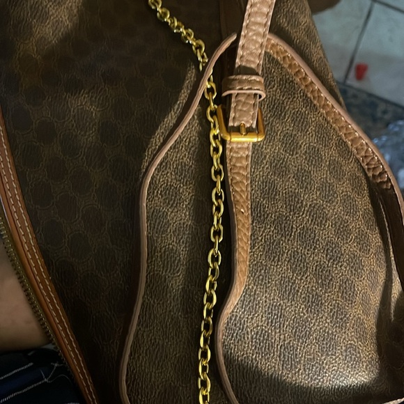 Authentic vintage CELINE LEATGER CLUTCH crossbody BAG MC98/1 (A2041) - Picture 14 of 14